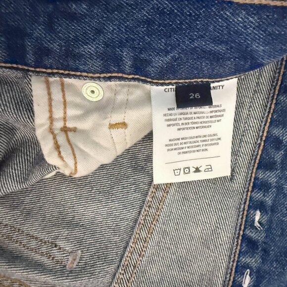 Citizens of Humanity Revolve NEW Charlotte High Rise Straight Jeans size 26 - Picture 6 of 11